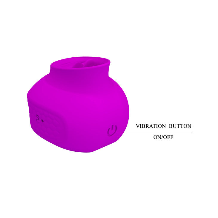 PRETTYLOVE - ESTELLE ESTIMULADOR DE LENGUA USB PÚRPURA
