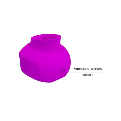 PRETTYLOVE - ESTELLE ESTIMULADOR DE LENGUA USB PÚRPURA