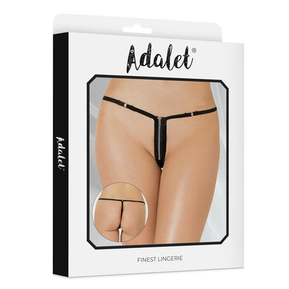 ADALET LINGERIE - ESTHER TANGA CON CREMALLERA