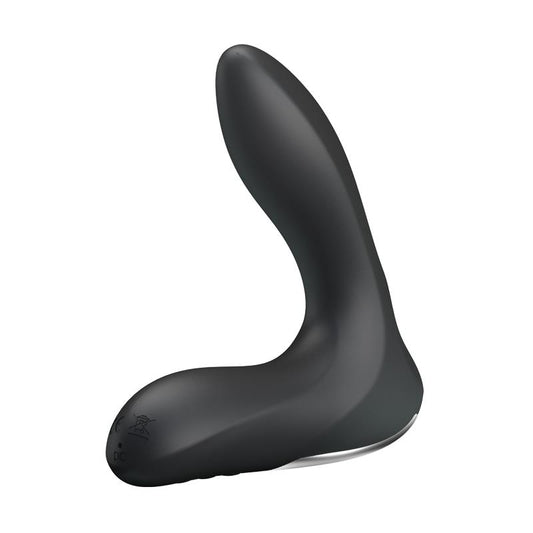 PRETTYLOVE - ESTIMLADOR ANAL INFLABLE LEONARD SILICONA USB NEGRO