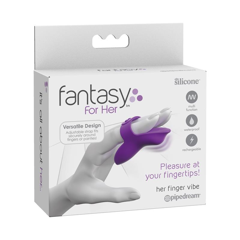FANTASY FOR HER - ESTIMULADOR AJUSTABLE HER FINGER VIBE