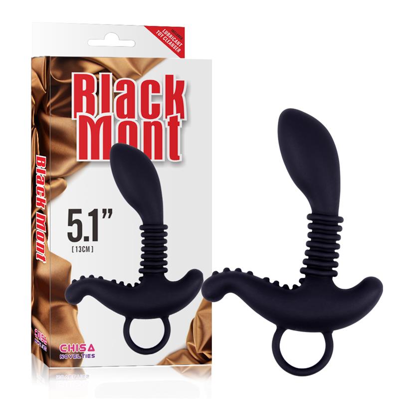 CHISA - ESTIMULADOR ANAL BOOTY EXCITER SILICONA NEGRO