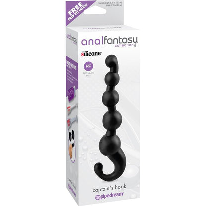 ANAL FANTASY COLLECT. - ESTIMULADOR ANAL CAPTAINS HOOK NEGRO