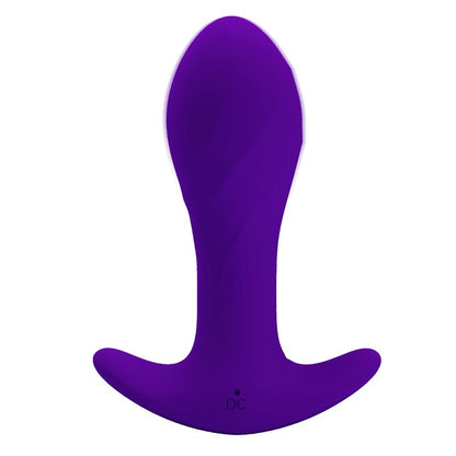 PRETTYLOVE - ESTIMULADOR ANAL CON VIBRACIÓN PÚRPURA