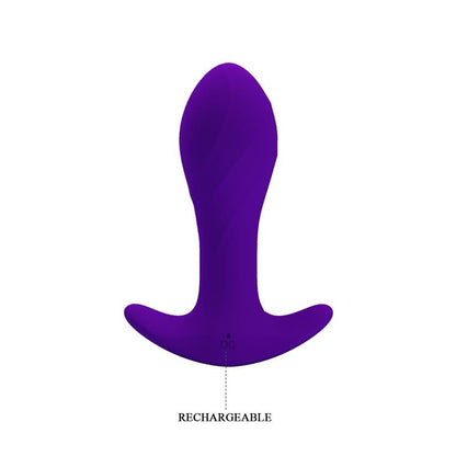PRETTYLOVE - ESTIMULADOR ANAL CON VIBRACIÓN PÚRPURA