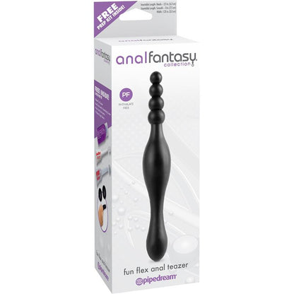 ANAL FANTASY COLLECT. - ESTIMULADOR ANAL FUN FLEX ANAL TEAZER NEGRO