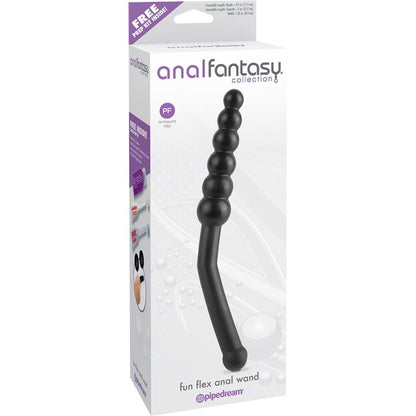 ANAL FANTASY COLLECT. - ESTIMULADOR ANAL FUN FLEX ANAL WAND NEGRO