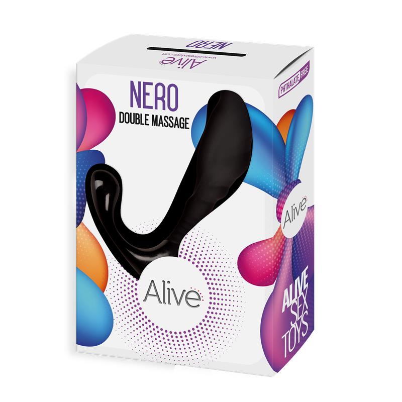 ALIVE - ESTIMULADOR ANAL NERO 7 CM