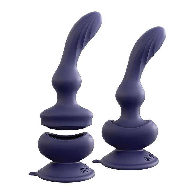 THREESOME - ESTIMULADOR ANAL PARA PUNTO-P CON VIBRACIÓN