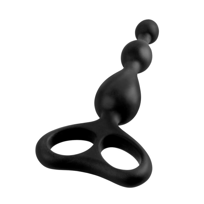 ANAL FANTASY COLLECT. - ESTIMULADOR ANAL TAIL TEAZER NEGRO