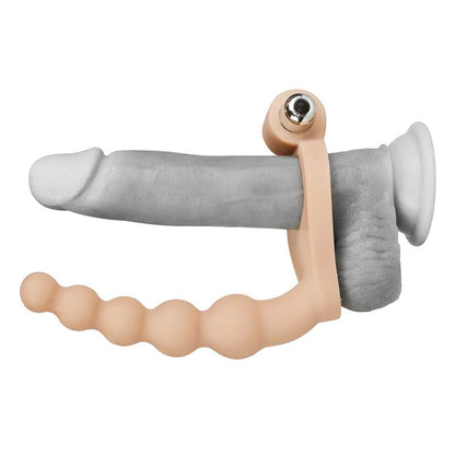 LOVETOY - ESTIMULADOR ANAL THE ULTRA SOFT BEAD 6.5 CON VIBRACIÓN NATURAL