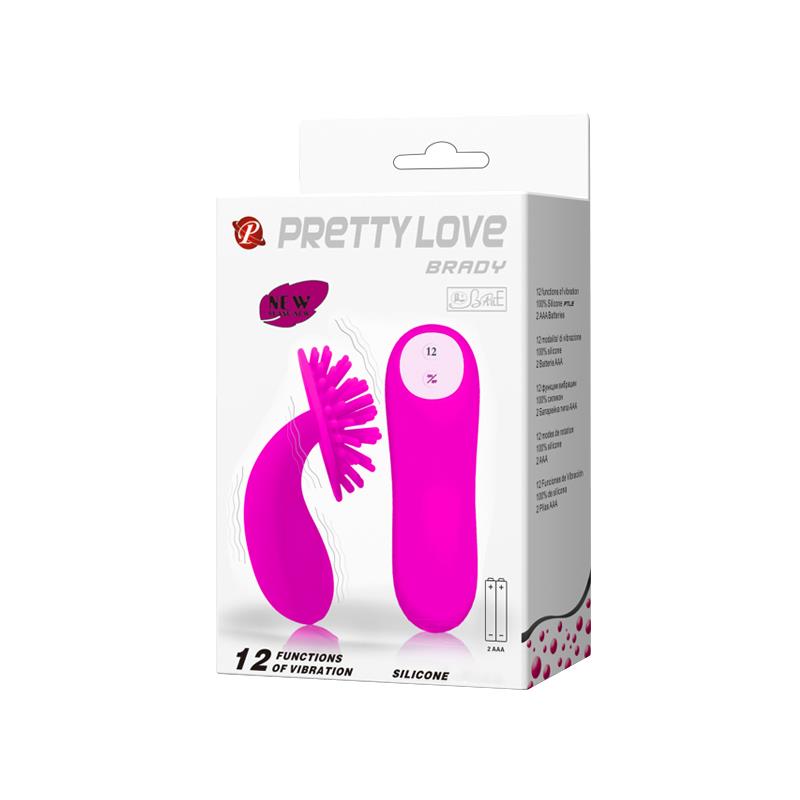 PRETTYLOVE - ESTIMULADOR BRADY COLOR ROSA CL80