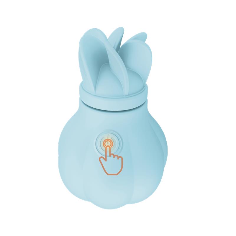 ADRIEN LASTIC - ESTIMULADOR CARESS VIBRACIÓN Y ROTACIÓN LIGHT BLUE