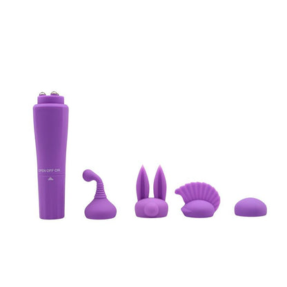 CHISA - ESTIMULADOR CON 4 CABEZALES SWEET PÚRPURA