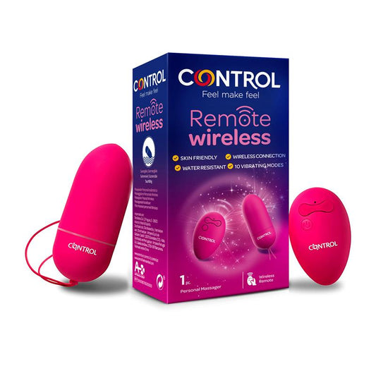 CONTROL - MASAJEADOR PERSONAL CONTROL REMOTO WIRELESS