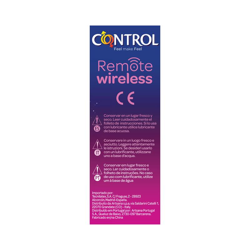 CONTROL - ESTIMULADOR CON CONTROL REMOTO