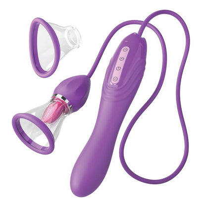 FANTASY FOR HER - ESTIMULADOR CON LENGUA, SUCCION Y VIBRACIÓN HER ULTIMATE PLEASURE MAX