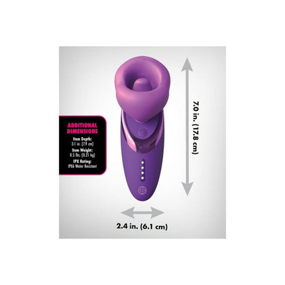 FANTASY FOR HER - ESTIMULADOR CON LENGUA, SUCCIÓN Y VIBRACIÓN PLEASURE SUCKER