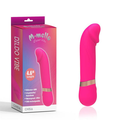 CHISA - ESTIMULADOR CON VIBRACION ROSA