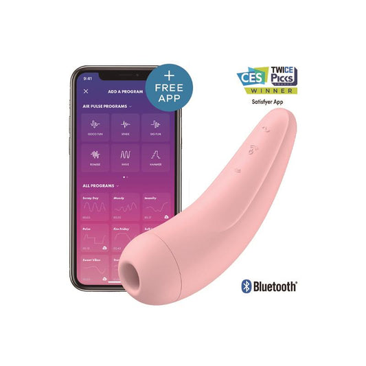 SATISFYER - ESTIMULADOR CURVY 2+ ROSA