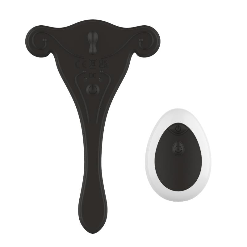 A-GUSTO - ESTIMULADOR DE BRAGUITA CON CONTROL REMOTO USB NEGRO