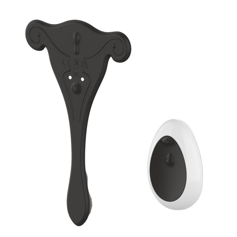 A-GUSTO - ESTIMULADOR DE BRAGUITA CON CONTROL REMOTO USB NEGRO
