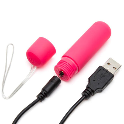 HAPPY RABBIT - ESTIMULADOR DE BRAGUITA CONTROL REMOTO USB ROSA