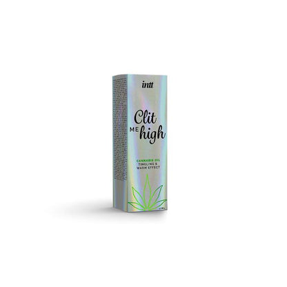 INTT - ESTIMULADOR DE CLÍTORIS CLIT ME HIGH CON ACEITE DE CANNABIS