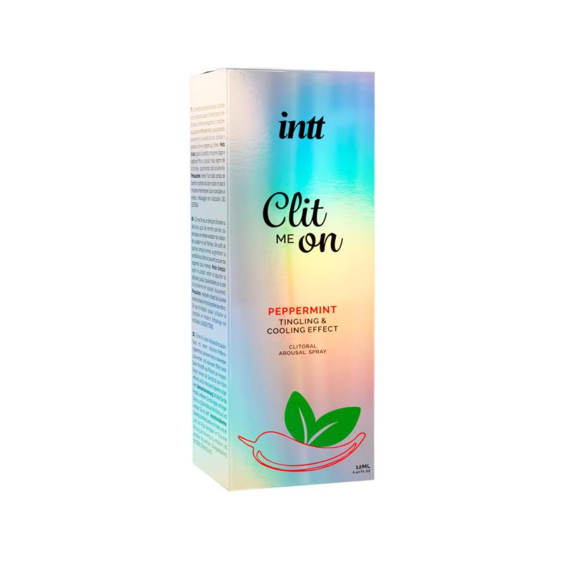 INTT - ESTIMULADOR DE CLÍTORIS EN SPRAY CLIT ME ON PEPPERMINT - MENTA 12 ML