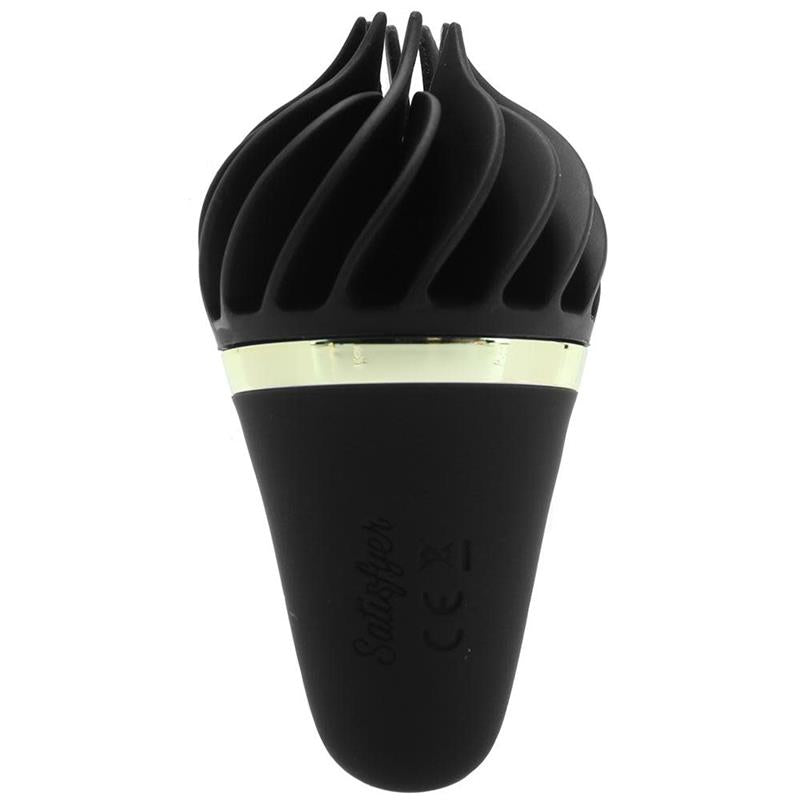 SATISFYER - ESTIMULADOR DE CLÍTORIS LAYONS NEGRO/ORO