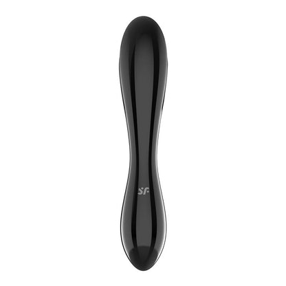 SATISFYER - ESTIMULADOR DE CRISTAL DAZZLING CRYSTAL 1 HOT AND COLD NEGRO