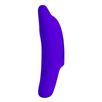 PRETTYLOVE - ESTIMULADOR DE DEDO CON VIBRACIÓN DELPHINI HONEY