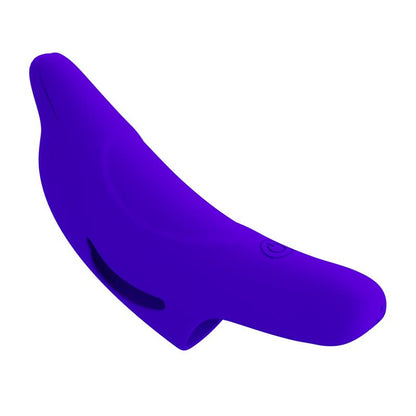 PRETTYLOVE - ESTIMULADOR DE DEDO CON VIBRACIÓN DELPHINI HONEY