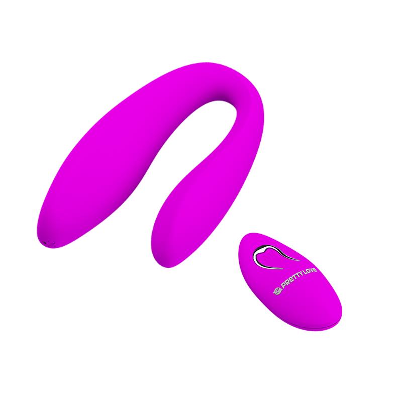 PRETTYLOVE - ESTIMULADOR DE PAREJAS CONTROL REMOTO ROSA