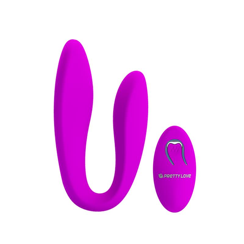 PRETTYLOVE - ESTIMULADOR DE PAREJAS CONTROL REMOTO ROSA