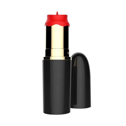 A-GUSTO - ESTIMULADOR DE PINTALABIOS CON LENGUA ESTIMULADORA USB NEGRO