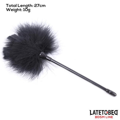 LATETOBED BDSM LINE - ESTIMULADOR DE PLUMAS 27 CM