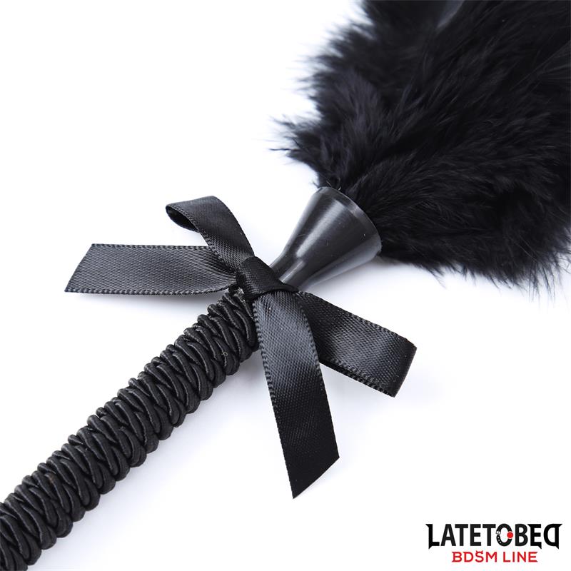 LATETOBED BDSM LINE - ESTIMULADOR DE PLUMAS 35 CM
