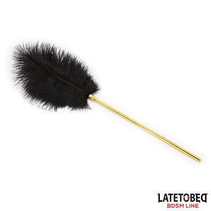 LATETOBED BDSM LINE - ESTIMULADOR DE PLUMAS 41 CM