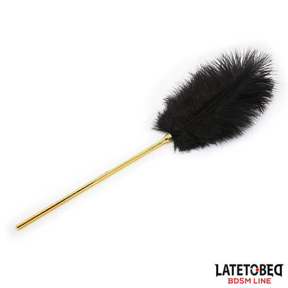 LATETOBED BDSM LINE - ESTIMULADOR DE PLUMAS 41 CM
