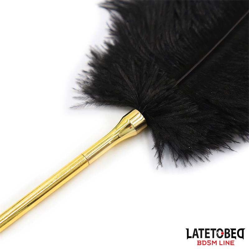 LATETOBED BDSM LINE - ESTIMULADOR DE PLUMAS 41 CM