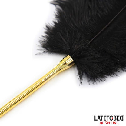 LATETOBED BDSM LINE - ESTIMULADOR DE PLUMAS 41 CM