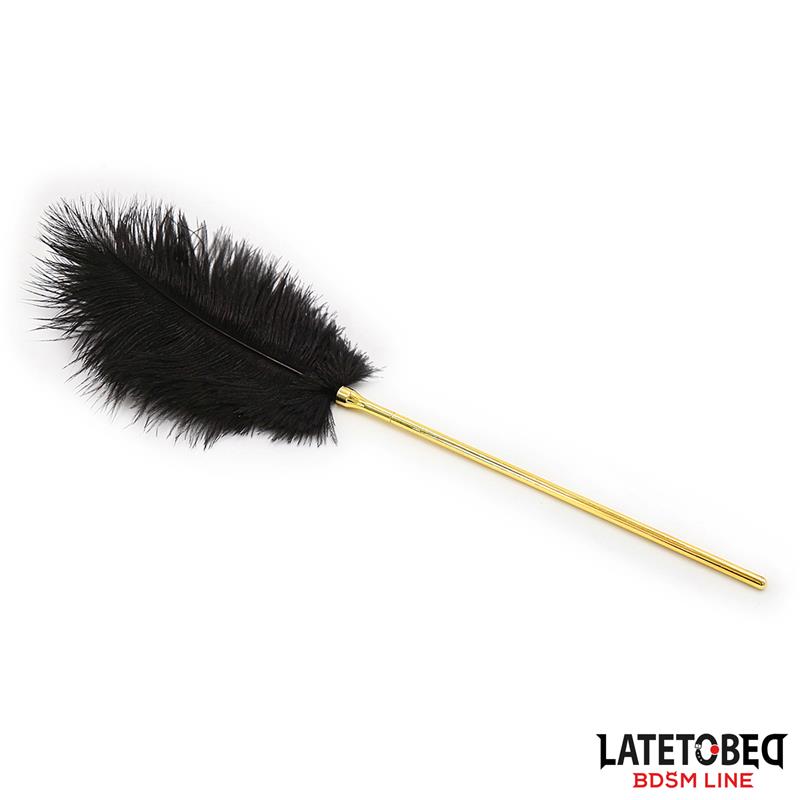 LATETOBED BDSM LINE - ESTIMULADOR DE PLUMAS 41 CM