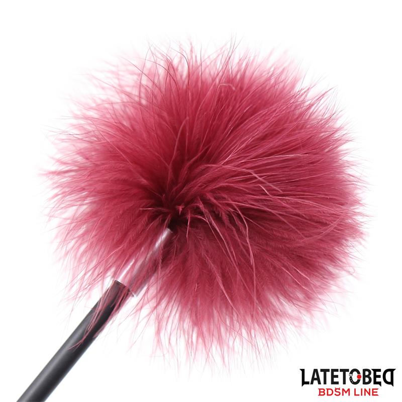 LATETOBED BDSM LINE - ESTIMULADOR DE PLUMAS CON PALA
