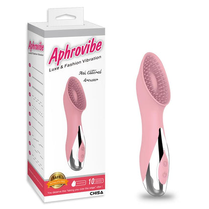 CHISA - ESTIMULADOR DEL CLÍTORIS APHROVIBE SILICONA ROSA