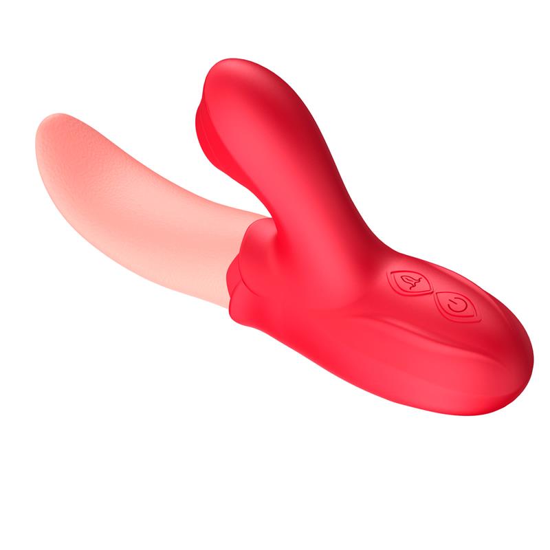 MARTINELLA - ESTIMULADOR DOBLE CON LENGUA Y PULSACIÓN