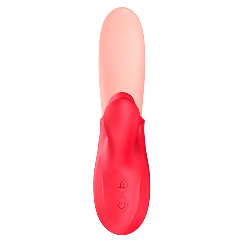 MARTINELLA - ESTIMULADOR DOBLE CON LENGUA Y PULSACIÓN