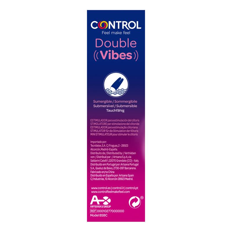 CONTROL - ESTIMULADOR DOUBLE VIBE