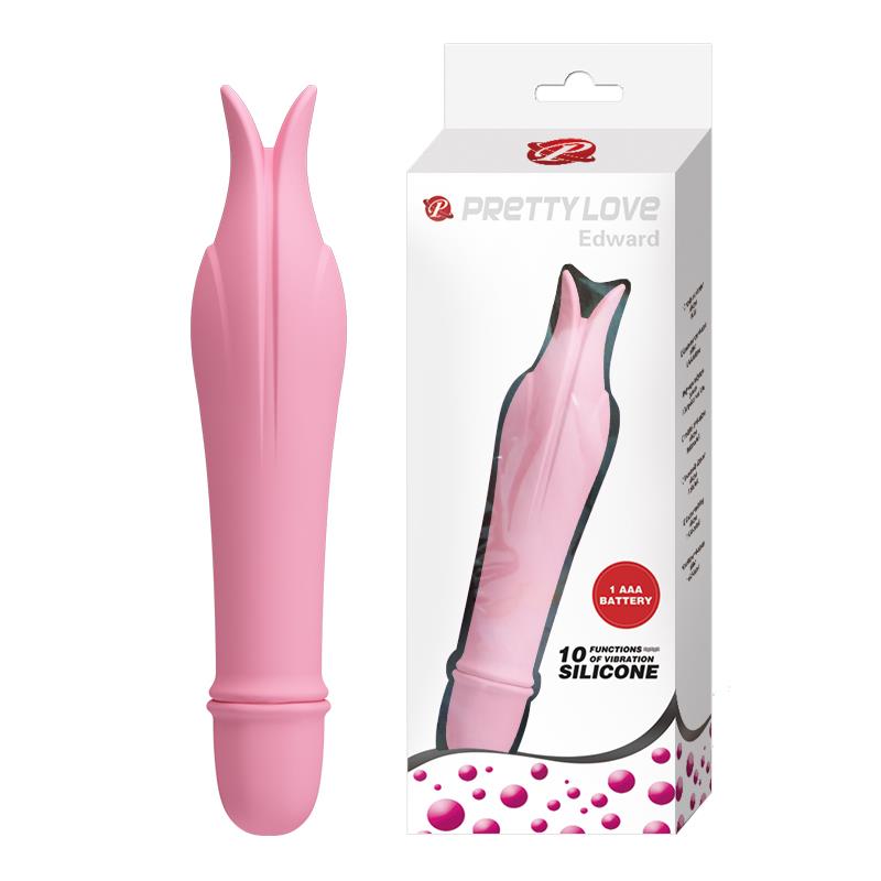 PRETTYLOVE - ESTIMULADOR EDWARD COLOR ROSA CLARO CL90