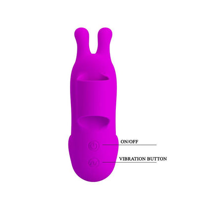 PRETTYLOVE - ESTIMULADOR FINGER BUNNY USB SILICONA